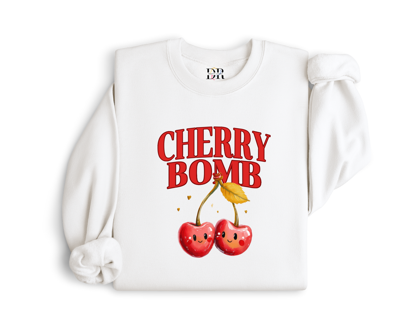 Cherry Red Bomb Crewneck