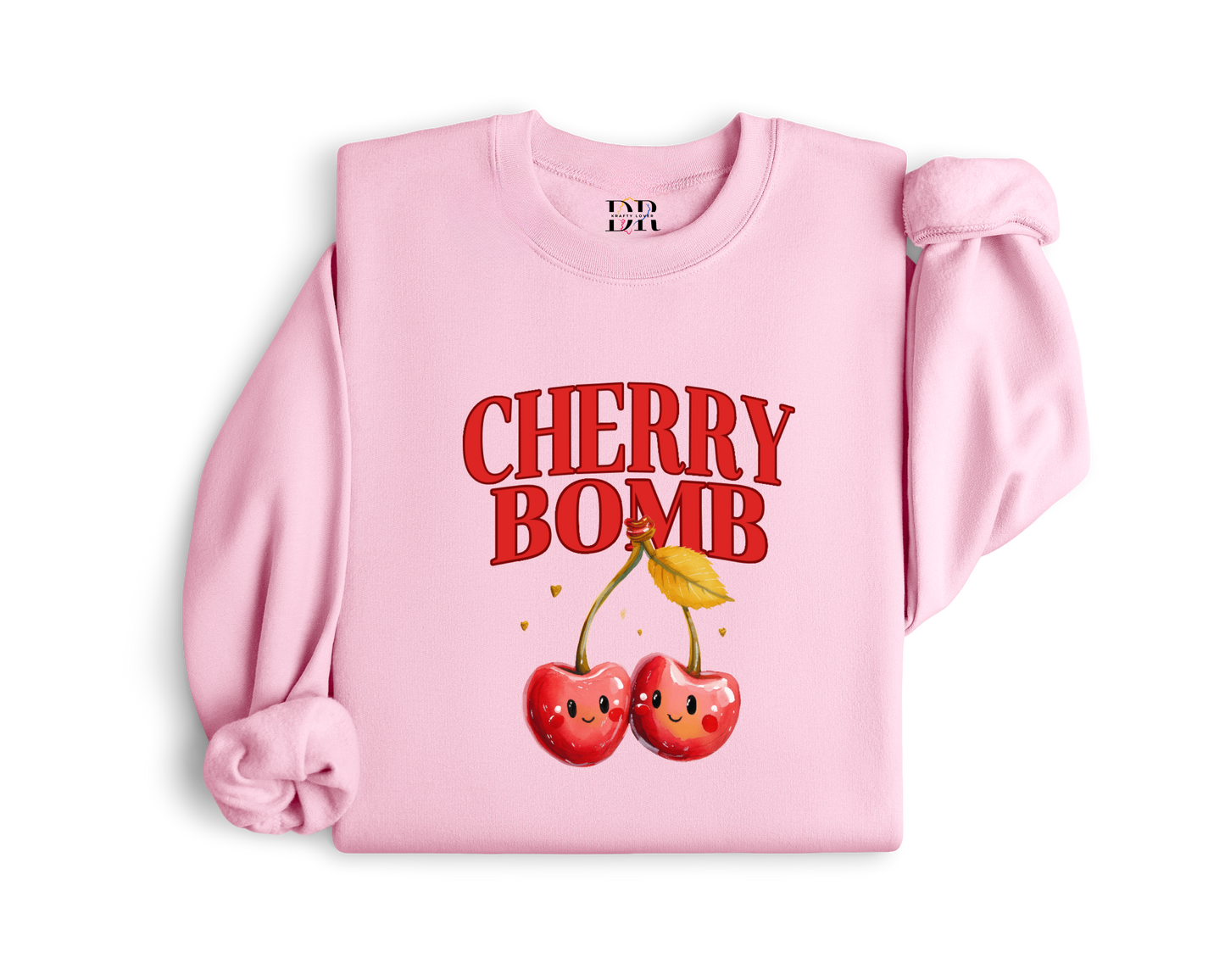 Cherry Red Bomb Crewneck